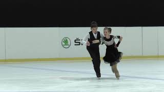 Ксения Юсаненко - Максимилиан Мельник PD Ice Dance Basic Novice Tango Canasta, Odessa. 2019