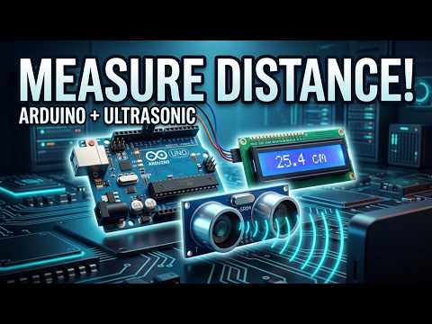 DIY Smart Sensor: Build Your First Arduino Distance Meter #arduino #ultrasonic #lcddisplay #robots