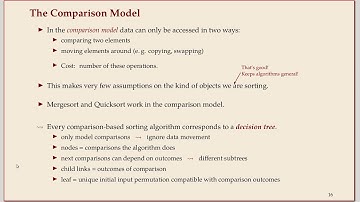COMP526 Unit 3-2 2020-02-03 Sorting: Lower Bound