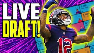 Drafting A REAL MONEY Fantasy Team Live!