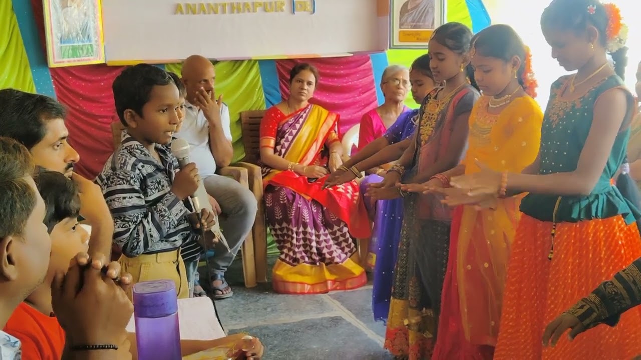 Wonderful Role play Blindmen & An elephant performed by MPUPS VEMULAPADU children 