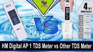 HM Digital Ap-1 Tds Meter Vs non Branded TDS meter #indiavschina