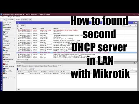 How To Detect a Rogue DHCP in a LAN with Mikrotik router