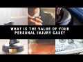 What is the value of your personal injury case?  Real answers to figure out how much money your tort case is worth.  Discussion applies to Maryland cases but...