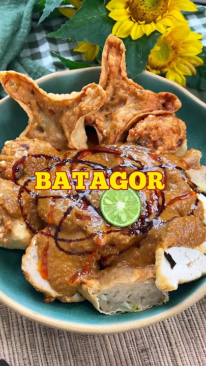 Batagor enak banget kalo nyemil ini😍 #batagor #batagorbandung #cemilan #reseptiktok #olahanayam