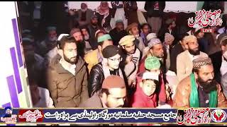 Allama nisaar Ahmad noori  pakistan sunni tehreek Rawalpindi janisaaran Mustafa confronc