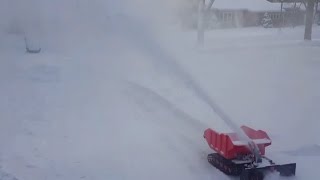 Spyker Workshop 3D Printed Snow Blower New Chute! INSANE PERFORMANCE!