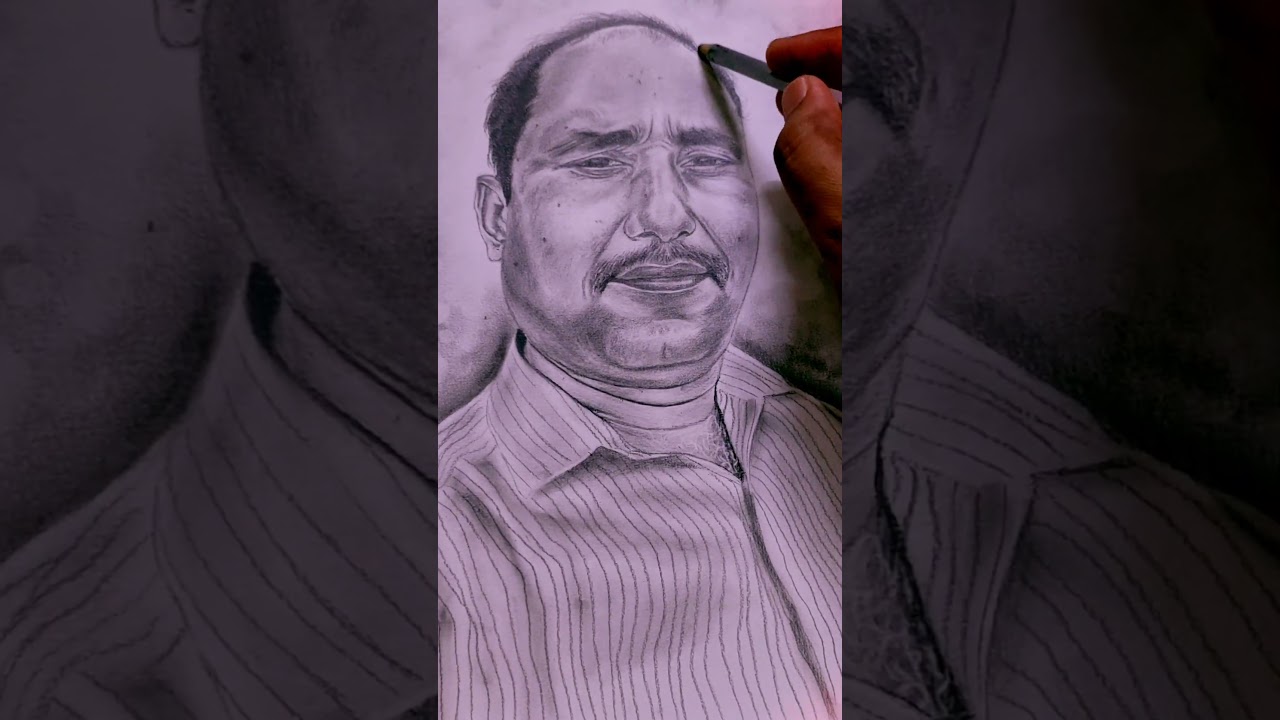 Praveen Sir realistic portrait, 