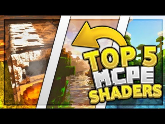 Top 5 Mcpe Shaders 1 14 30 Ultra Shaders No Lag Realistic Minecraft Bedrock Edition Youtube