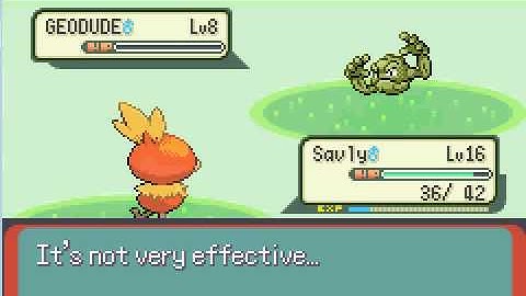 pokemon torchic only run 3