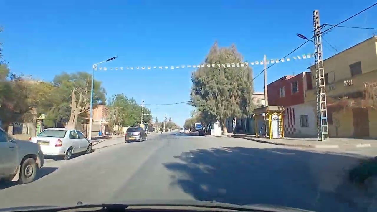 تابعو آخر جولة على الطريق بين بلديتي لمطار و سيدي خالد LAMTAR SIDI KHALED