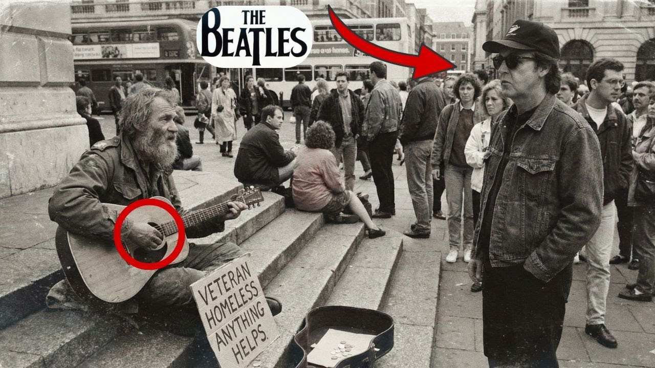 Paul McCartney Found Homeless Veteran Playing Beatles Song—What Paul Left Behind Changed His LIFE