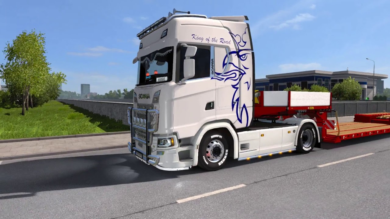 ETS2 v1.32 I OLSF HYBRID POWERTRAIN V2.0 FOR SCANIA S 2016 TUNING MOD I