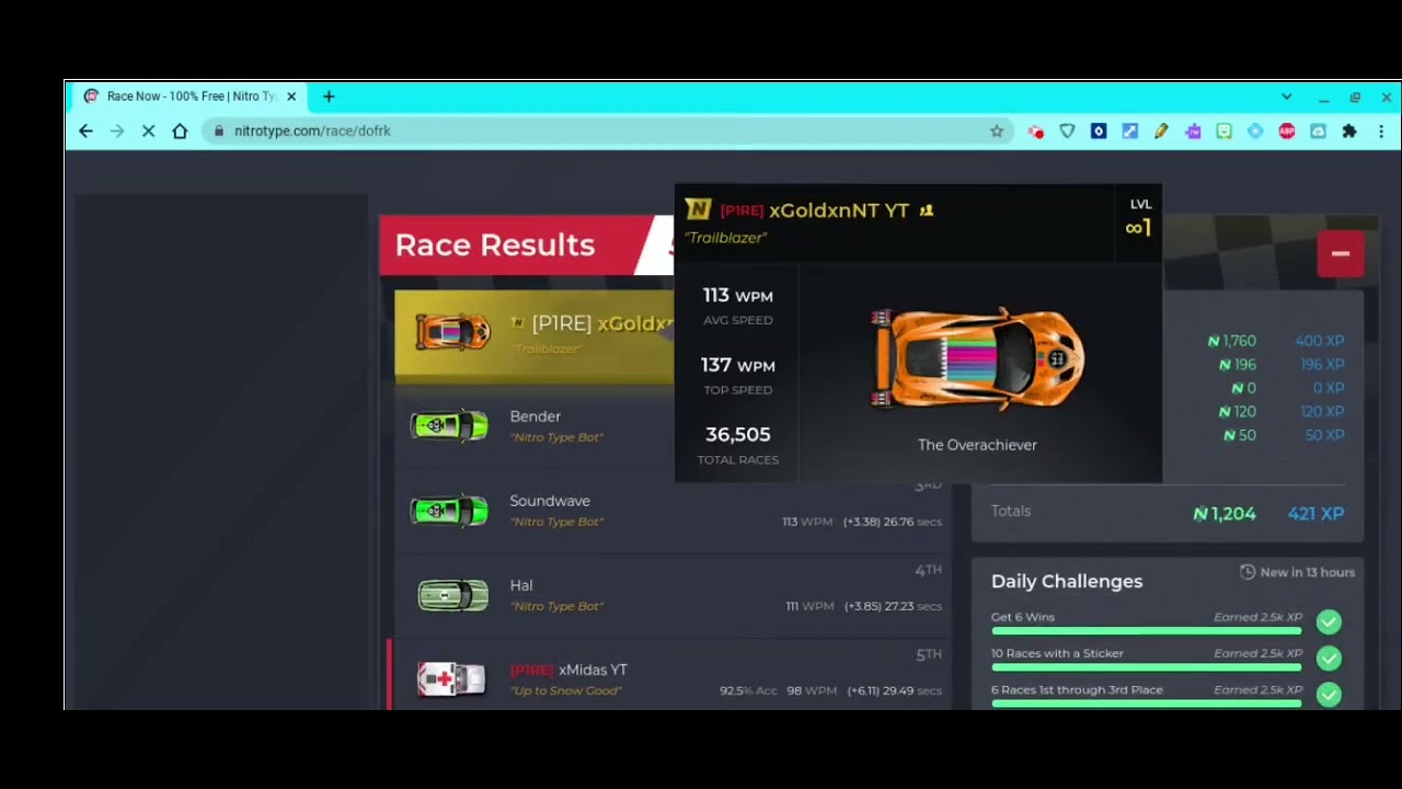 Racing with the captain of P1RE!?