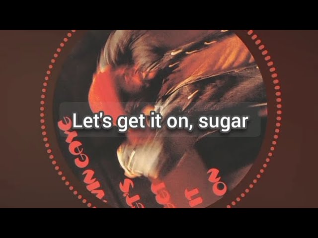 Marvin Gaye - Let's Get It On lyrics video