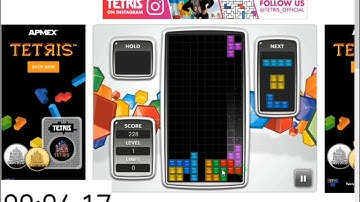 (New record) Tetris w/mouse • 17.850 • 10 Lines