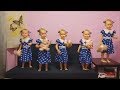 Пять маленьких детей прыгают на кроватке Nursery Rhymes  Детские Видео  Detskiye Video