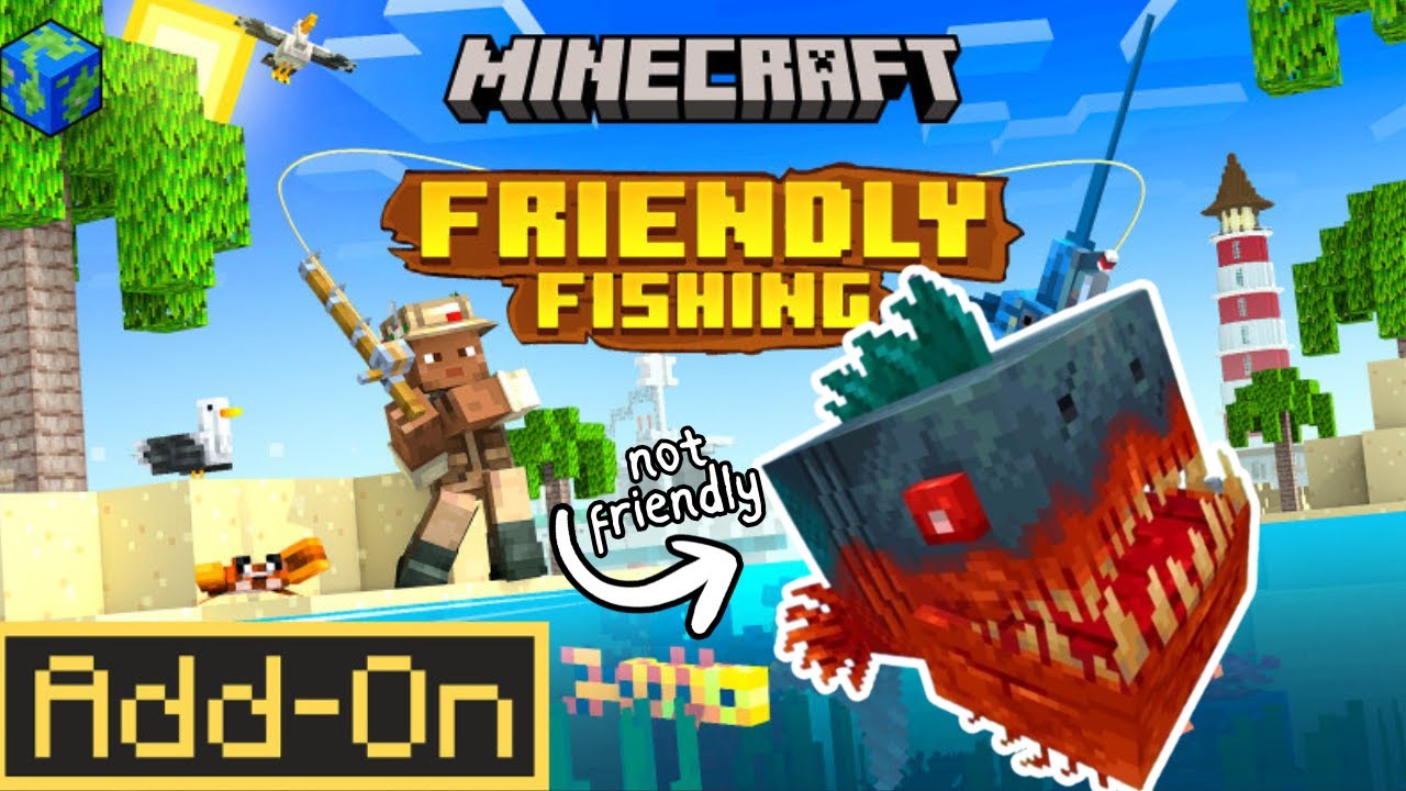 🎣 Friendly Fishing Add-On | 100+ New Fish, Armor & Ocean Structures ...