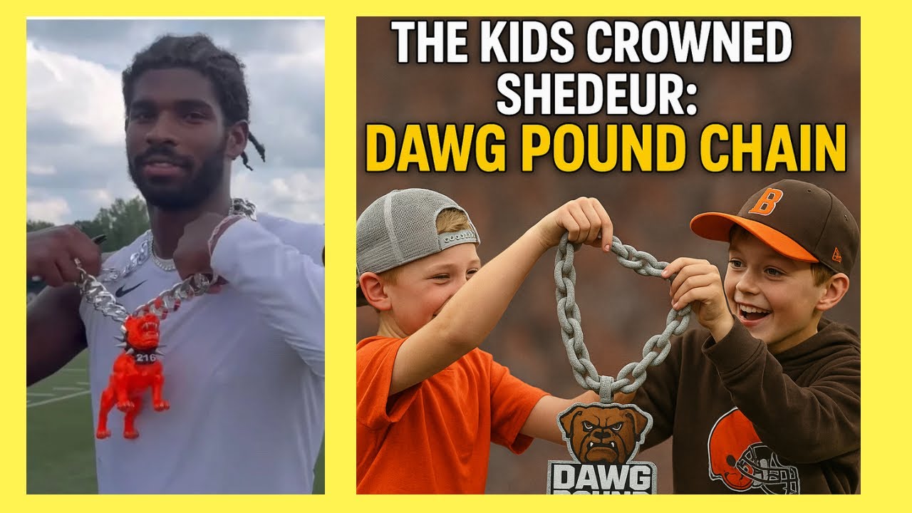 Pound Chain The Kids Crowned SHEDEUR: DAWG POUND CHAIN!! - YouTube