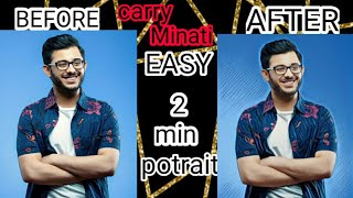 Picsart Protait Cartoon Photo Editing Tutorial🔥 || portrait image editing ||victor art screenshot 5
