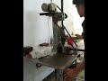 Hand molding machine auto controlling by motor