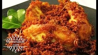 RESEP AYAM GORENG BUMBU PADANG ENAK ALA UNI CHECHE