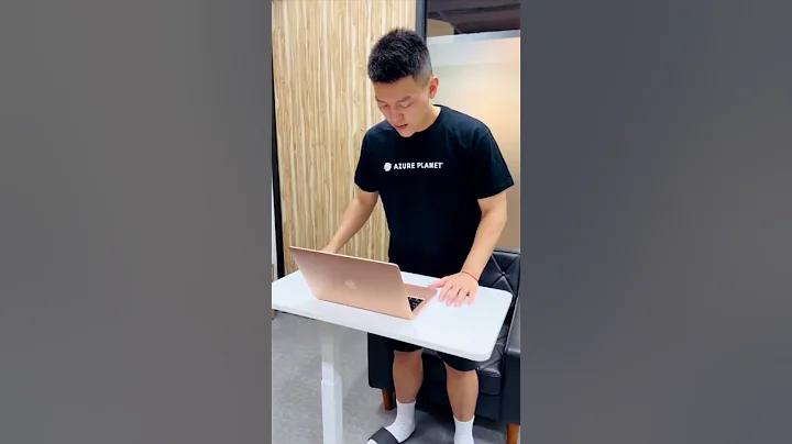 蔚蓝星球 X FLEXISPOT 气压式升降边桌 - 天天要闻