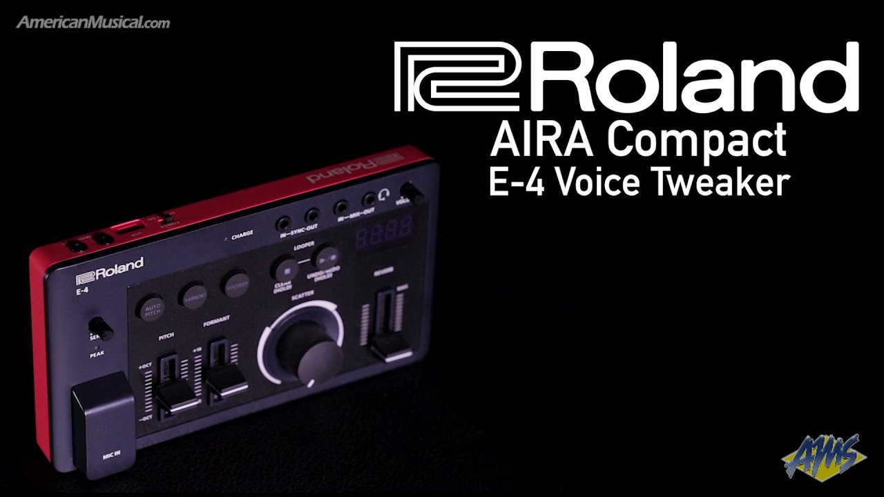 Roland AIRA Compact E-4 Voice Tweaker - AmericanMusical.com