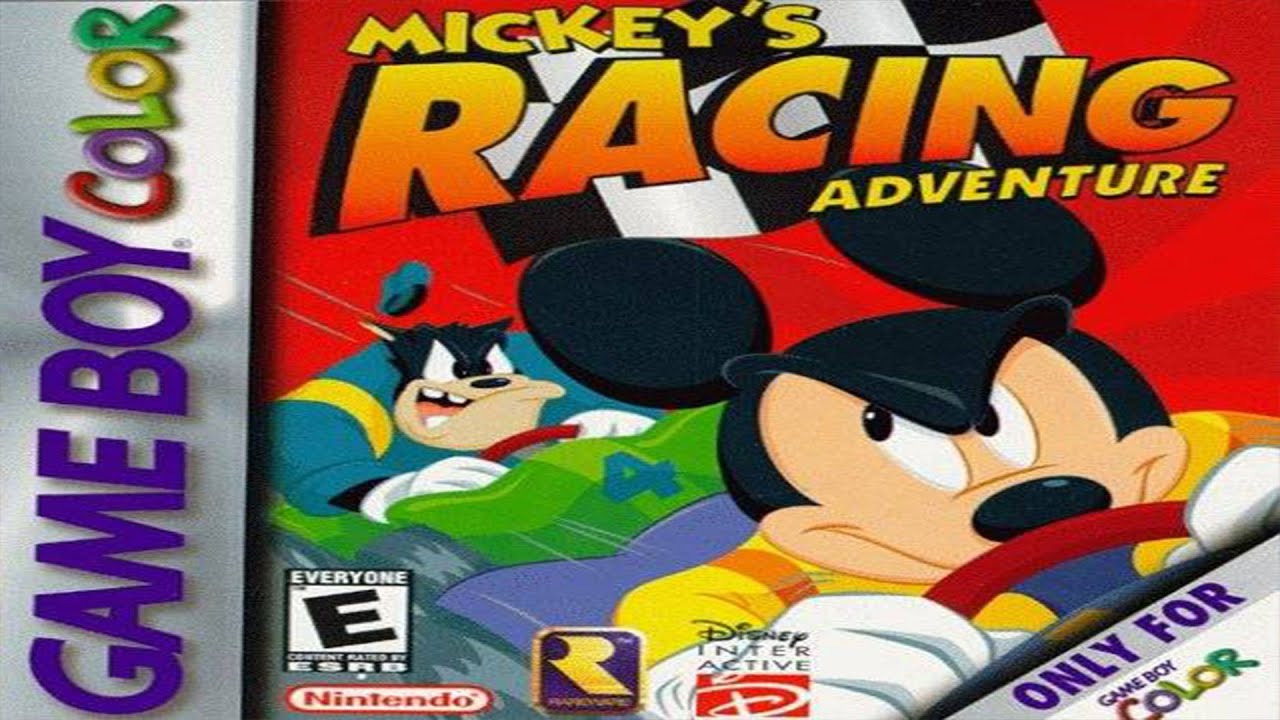 Mickey's Racing Adventure Gameplay - Game Boy Color - YouTube