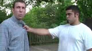 Self Defense Techniques : Self defense video: shirt grabs