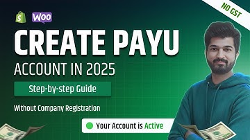 Create PayU Money Payment Gateway Account 2025 [ Step-by-Step ] | #payu #shopify #woocommerce