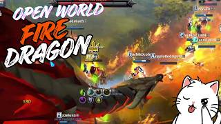 Open World Raid Bosss Dragon! SO MANY PEOPLE! Stream highlights #244 | Albion Online