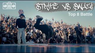 Strike vs Swazi [Bboy] (Top 8) /// Red Bull BC One USA National Finals