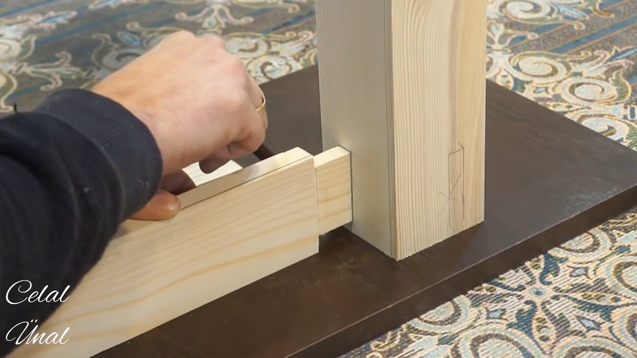 diy  New 2022  Woodworking / Making a wood table / Diy wood table / Ahşap masa yapımı
