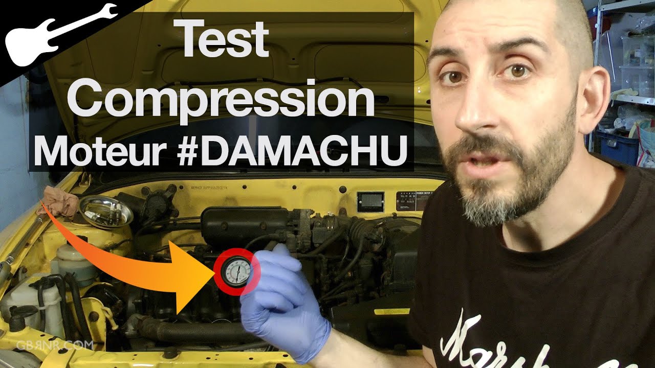 Test compression moteur : annonce service travaux, réparations