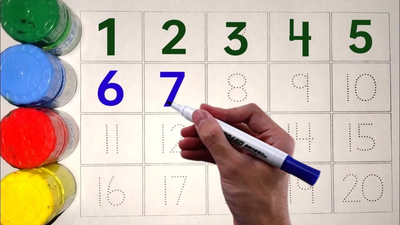 123 counting number, 1234, one two three caunting number, ek do tin, 1