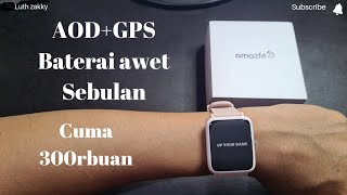 Punya AOD + GPS &amp; Tahan Sebulan | Murah Cuma 300rbuan | Smartwatch Xiaomi Amazfit Bip S di 2024