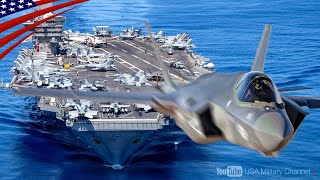 【F-35C戦闘機が空母に”初”実戦配備】カールビンソン空母打撃群がインド太平洋地域に展開