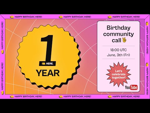 Видео: HERE Wallet - 1 year celebration