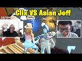 Clix Goes Full Try Hard &amp; Destroys Asian Jeff in TOXIC 1v1 Box Fights!