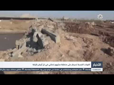 مصادر للتلفزيون العربي اشتباكات بين الوحدات الكردية وتنظيم الدولة شرق مدينة تل أبيض