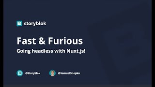 Building Jamstack Websites with Nuxtjs