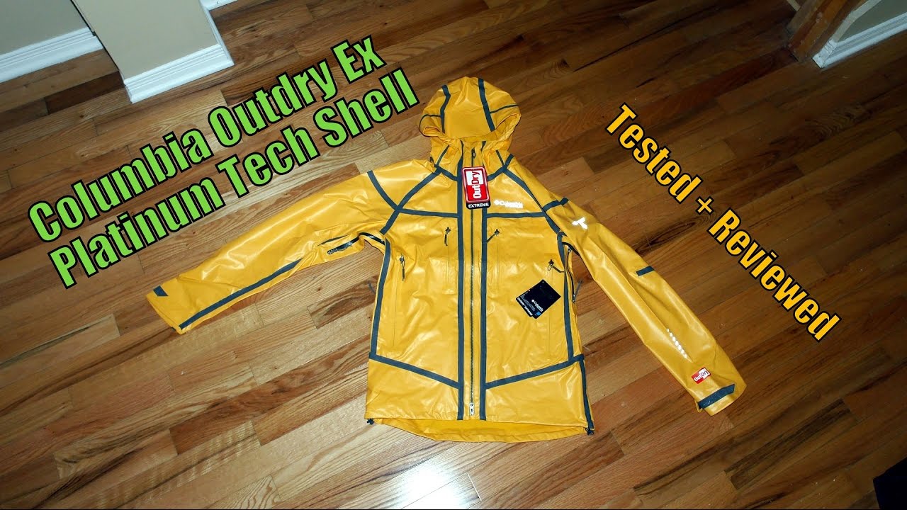 men's outdry ex gold tech shell