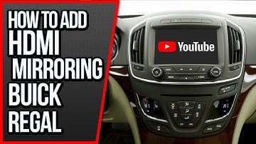 How To Add HDMI Smartphone Screen Mirroring Buick Regal 2014-2020 DVD TV VIM NavTool Video Interface