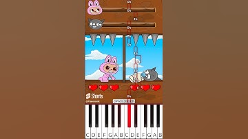 Mokoko vs Baby Gray 🥺 #sprunki #incredibox (@PADLOTOON) - Octave Piano Tutorial
