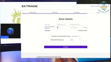 How to auto invest with Etrade by Prince Dykes
