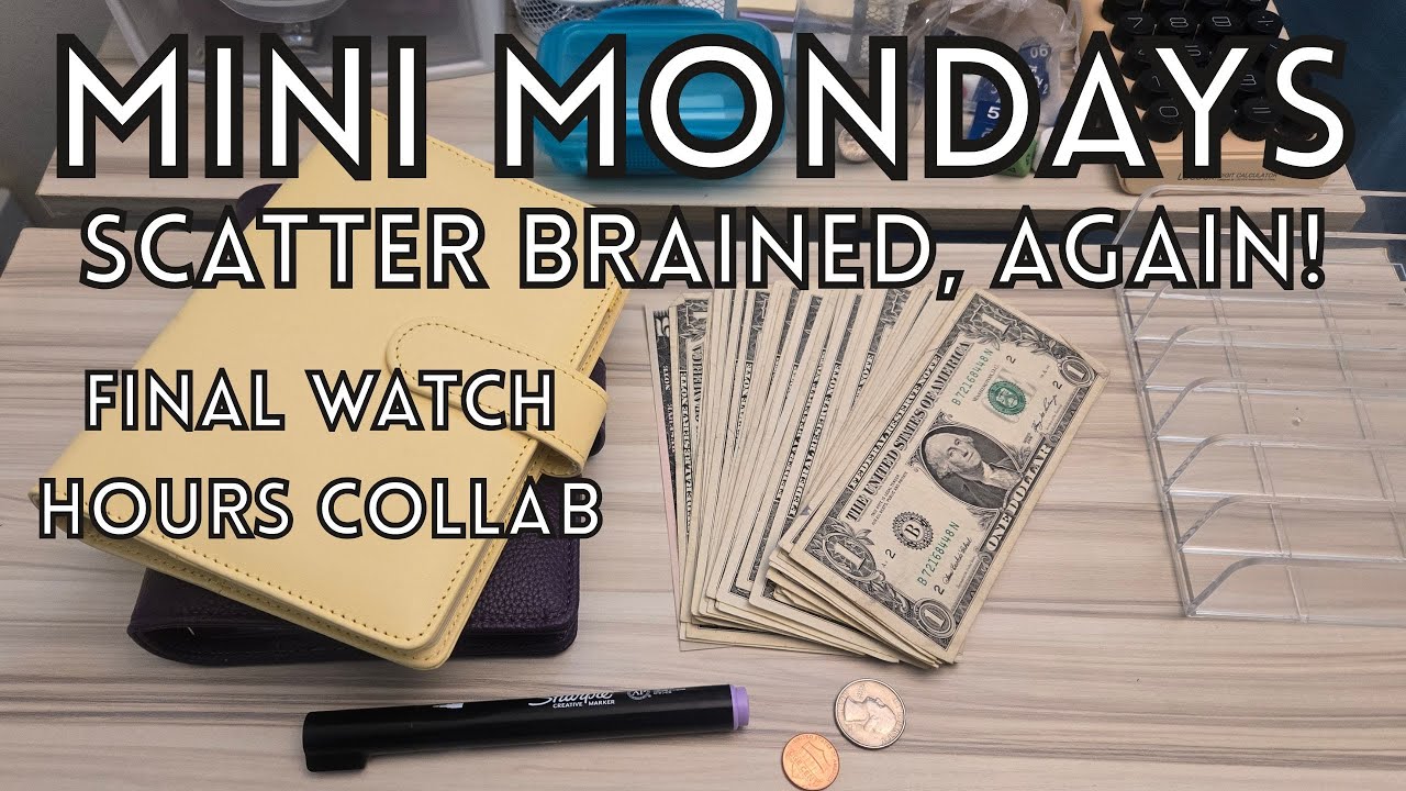 WE'RE SNOWED IN! Mini Mondays!! | Completing a Savings Challenge