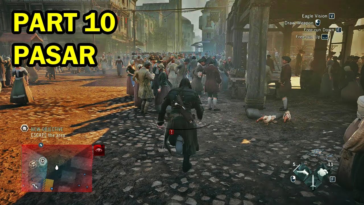 Assassin's Creed Unity Gameplay No Commentary ASSASSIN'S CREED UNITY WALKTHROUGH GAMEPLAY PART 10 | NO COMMENTARY