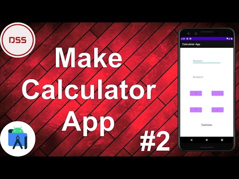 How to Make a Calculator App in Android Studio #2 | Android Programming tutorials | DSS Company
