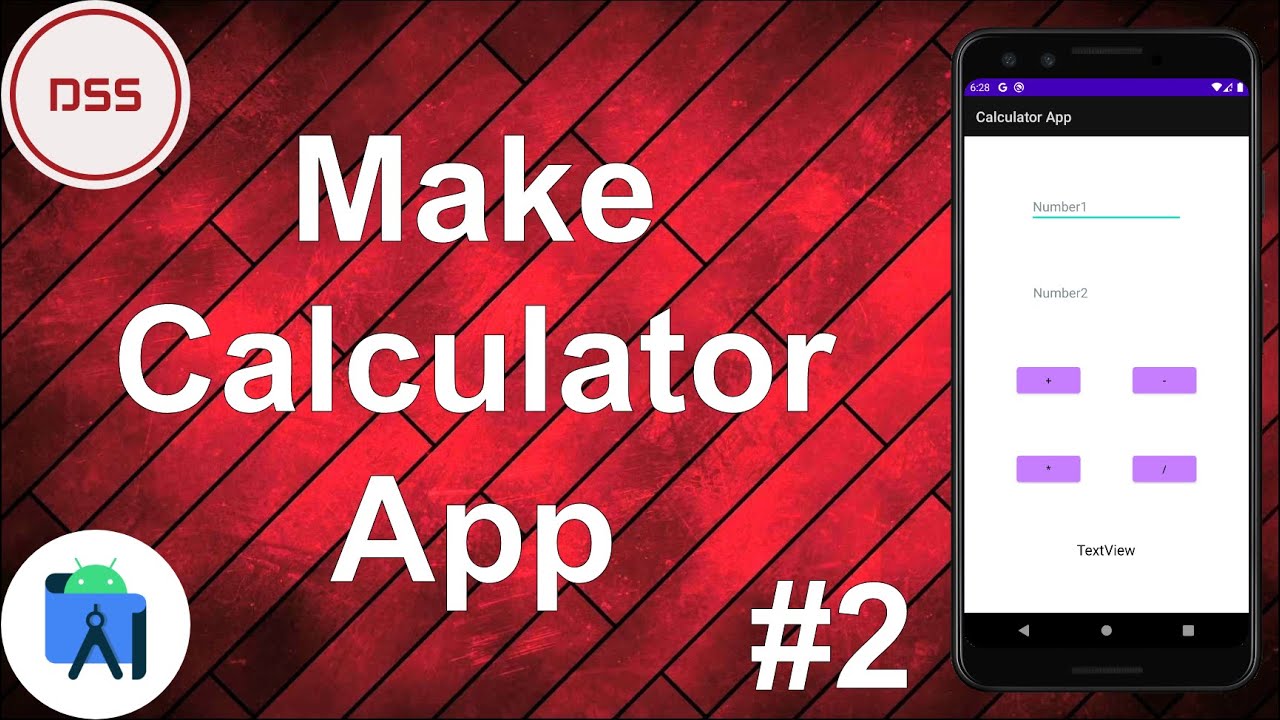 How to Make a Calculator App in Android Studio #2 | Android Proqramlama ...